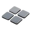 Suki Universalgleiter Easy Glider klebend 2,5 x 2,5 cm grau 8 Stück