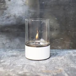 Tenderflame Tischfeuer Turm weiß