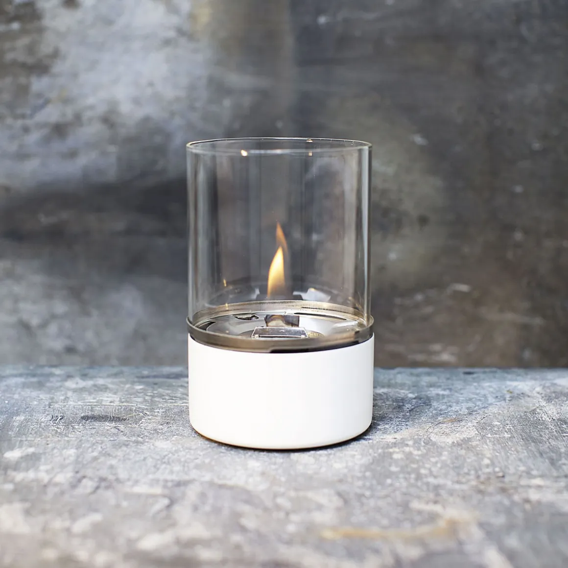 Tenderflame Tischfeuer Turm weiß