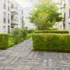 Terrassenplatte No 1 Bagattini Ellenica anthrazit-braun meliert 48 x 48 x 3,2 cm