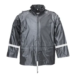 Terratrend Regenjacke schwarz Größe M