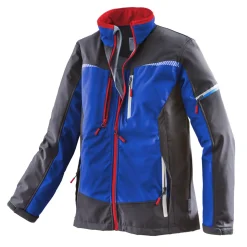 Terrax Workwear Softshell Jacke royal-rot Größe M