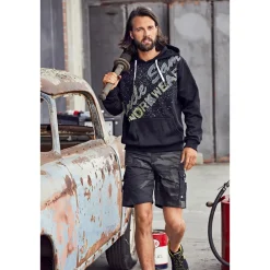 Terrax Workwear Terrax Sweathoody Herren anthrazit/ schwarz Gr. XL