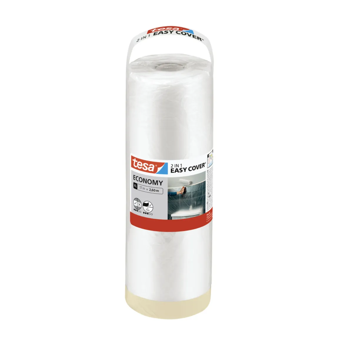 Tesa Malerband Easy Cover Economy Refill XL 17 x 2,6 m