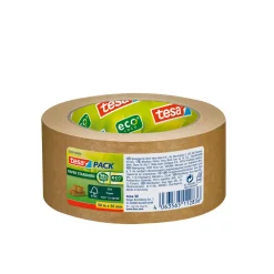 Tesa Packband Paper Standard ecoLogo 50x50 mm