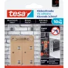 Tesa Klebeschraube für Mauerwerk viereckig 2 Stück Traglast 2 x 10 kg
