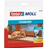 Tesa Langlebiger Schaumstoff 6 m braun für Spalten von 1-3 5 mm