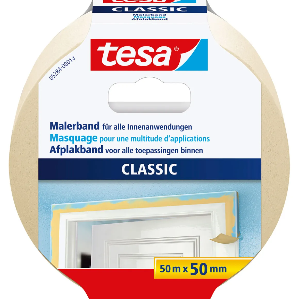 Tesa Malerband CLASSIC 50 m x 5 cm