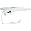 Tesa Toilettenrollenhalter mit Ablage Deluxxe
