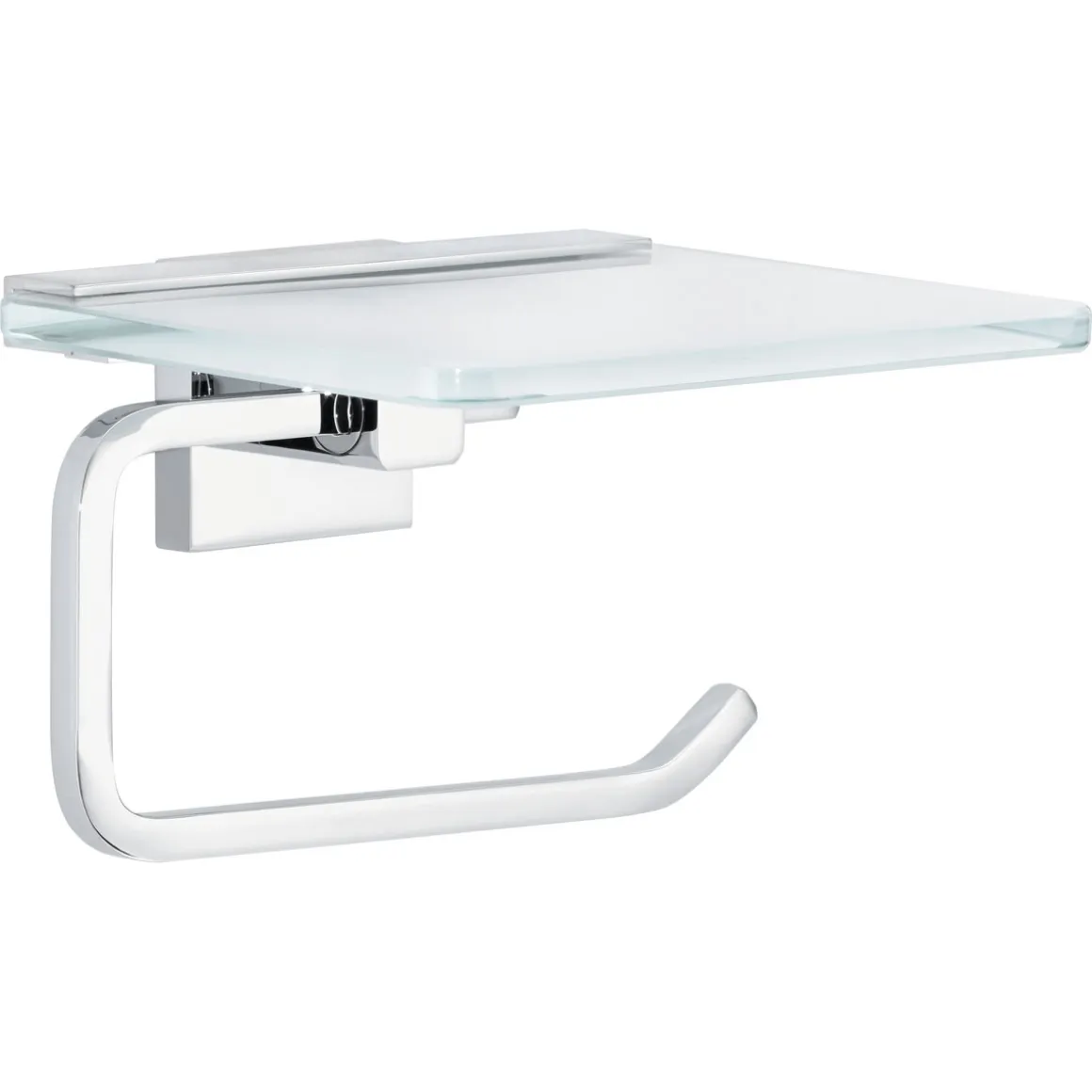 Tesa Toilettenrollenhalter mit Ablage Deluxxe
