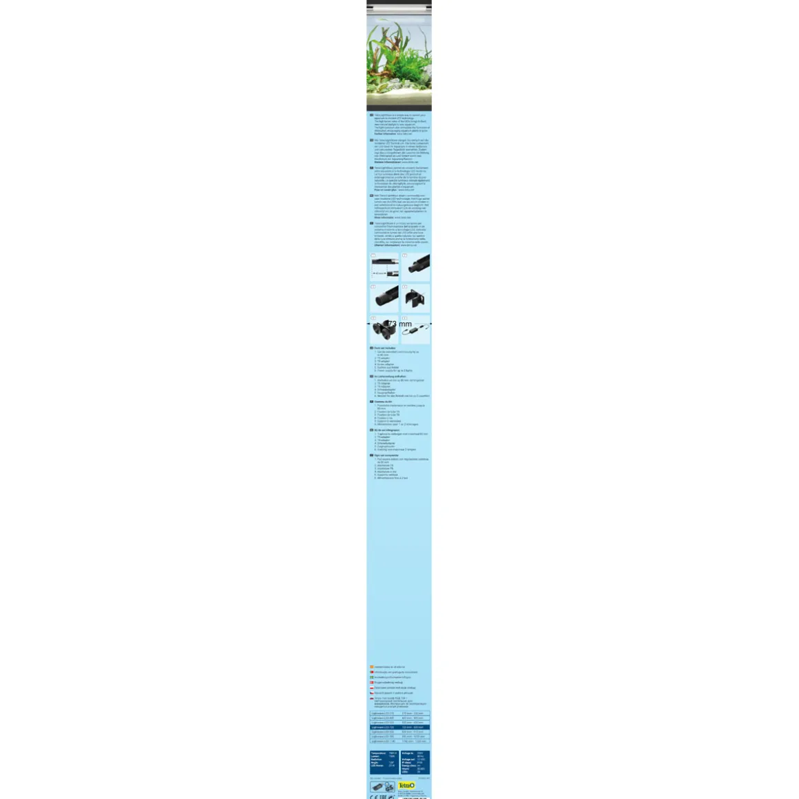 Tetra Aquarienlicht LightWave Set 720 mm