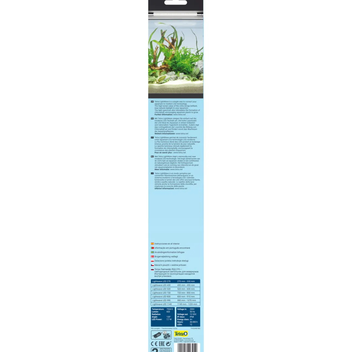 Tetra Aquarienlicht LightWave Set 270 mm