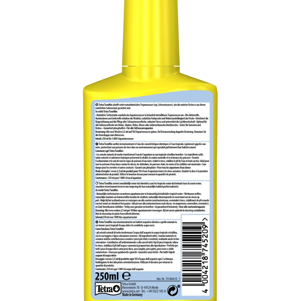 Tetra Wasseraufbereiter ToruMin 250 ml