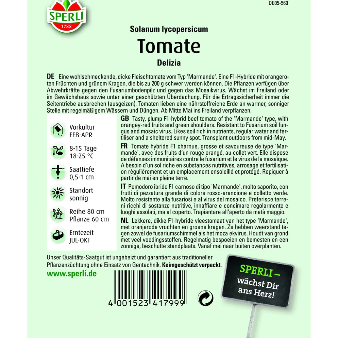 Tomate Delizia