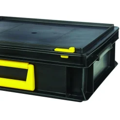Tood Systemkoffer Newbox PC 20 stapelbar 40 x 30 x 23,3 cm schwarz-orange