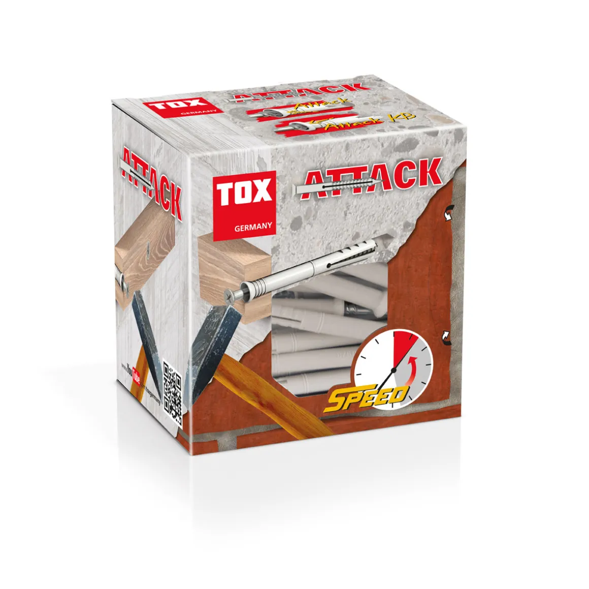 TOX Nageldübel Attack 6/60 50 Stück