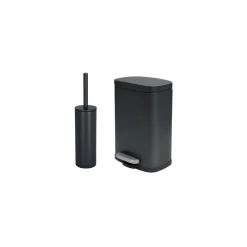 Treteimer AKIRA matt-black 5 L