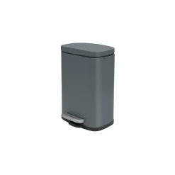 Treteimer AKIRA matt-grey 5 L