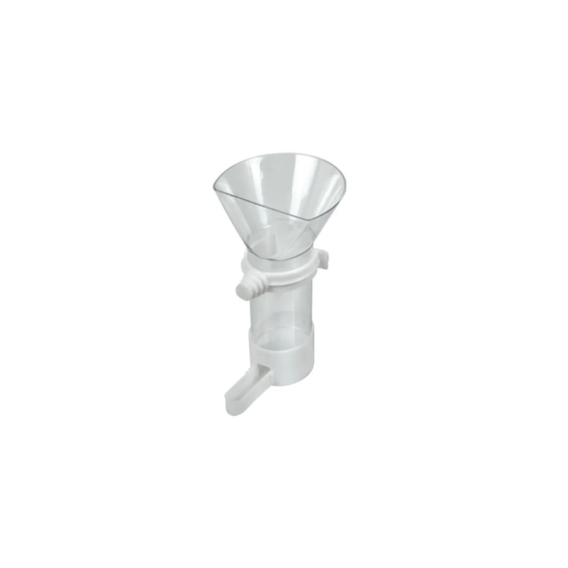 Trichter Futter Fontaine weiß 190 ml