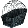Trixie Dog Fahrradkorb mit Gitter schwarz 35×49×55 cm