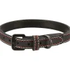 Trixie Halsband Native anthrazit M
