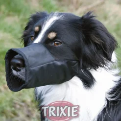 Trixie Maulkorb Polyester schwarz S-M 20 cm