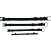 Trixie Premium Halsband schwarz L-XL 40-65 cm