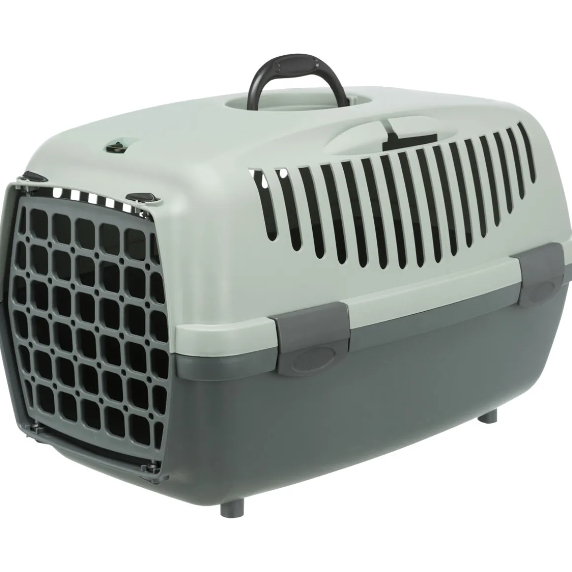 Trixie Be Eco Transportbox Capri 1 Größe XS 32 x 31 x 48 cm anthrazit/grau-grün