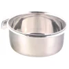 Trixie Edelstahlnapf mit Schraubbefestigung 300ml Durchmesser 9 cm