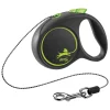 Trixie flexi BLACK DESIGN Seil grün Größe XS 3 m