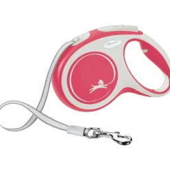 Trixie flexi New COMFORT Gurt rot Größe M 5 m
