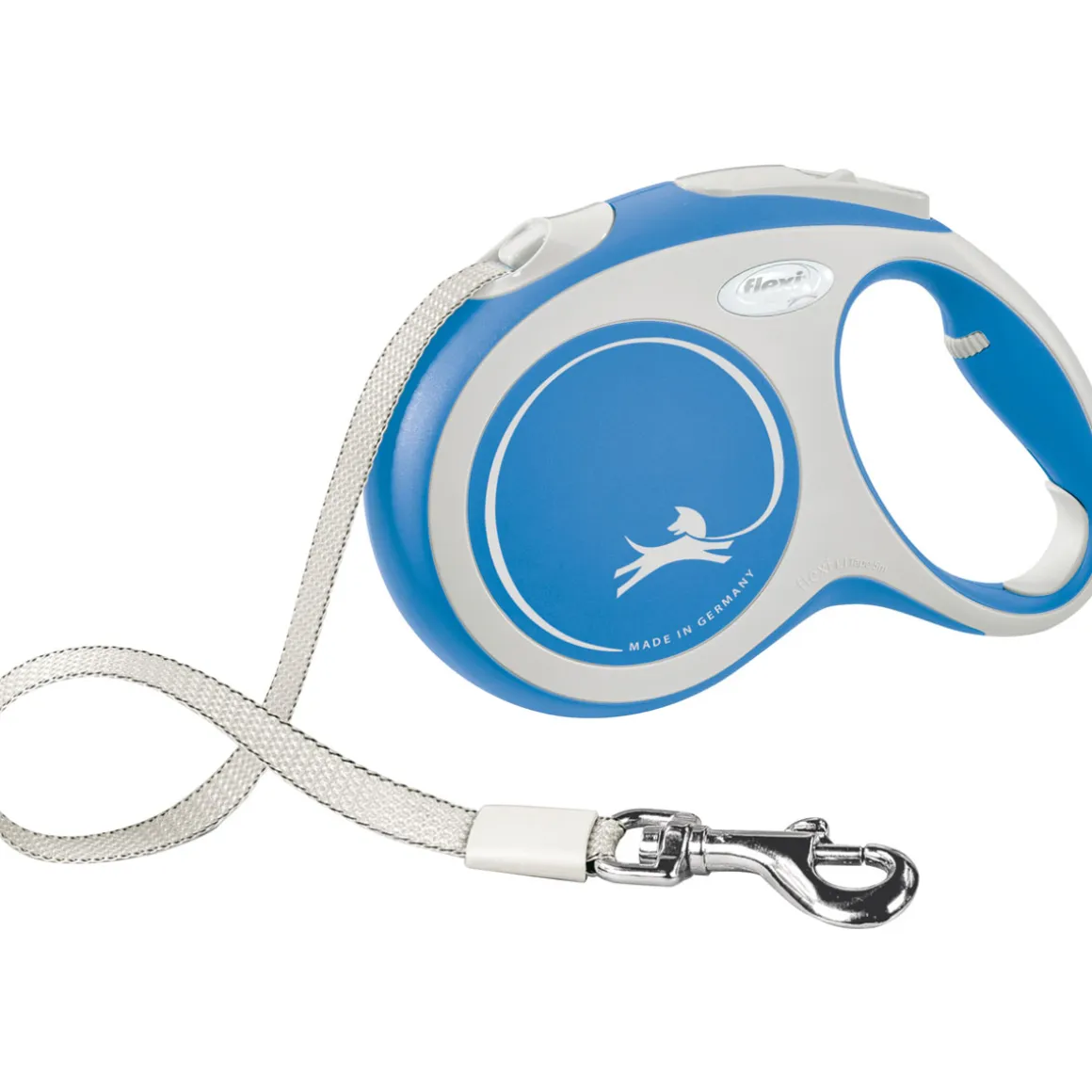 Trixie flexi New COMFORT Gurt Größe L 5 m blau