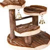 Trixie Klettergerüst für Hamster Naturholz 14 cm