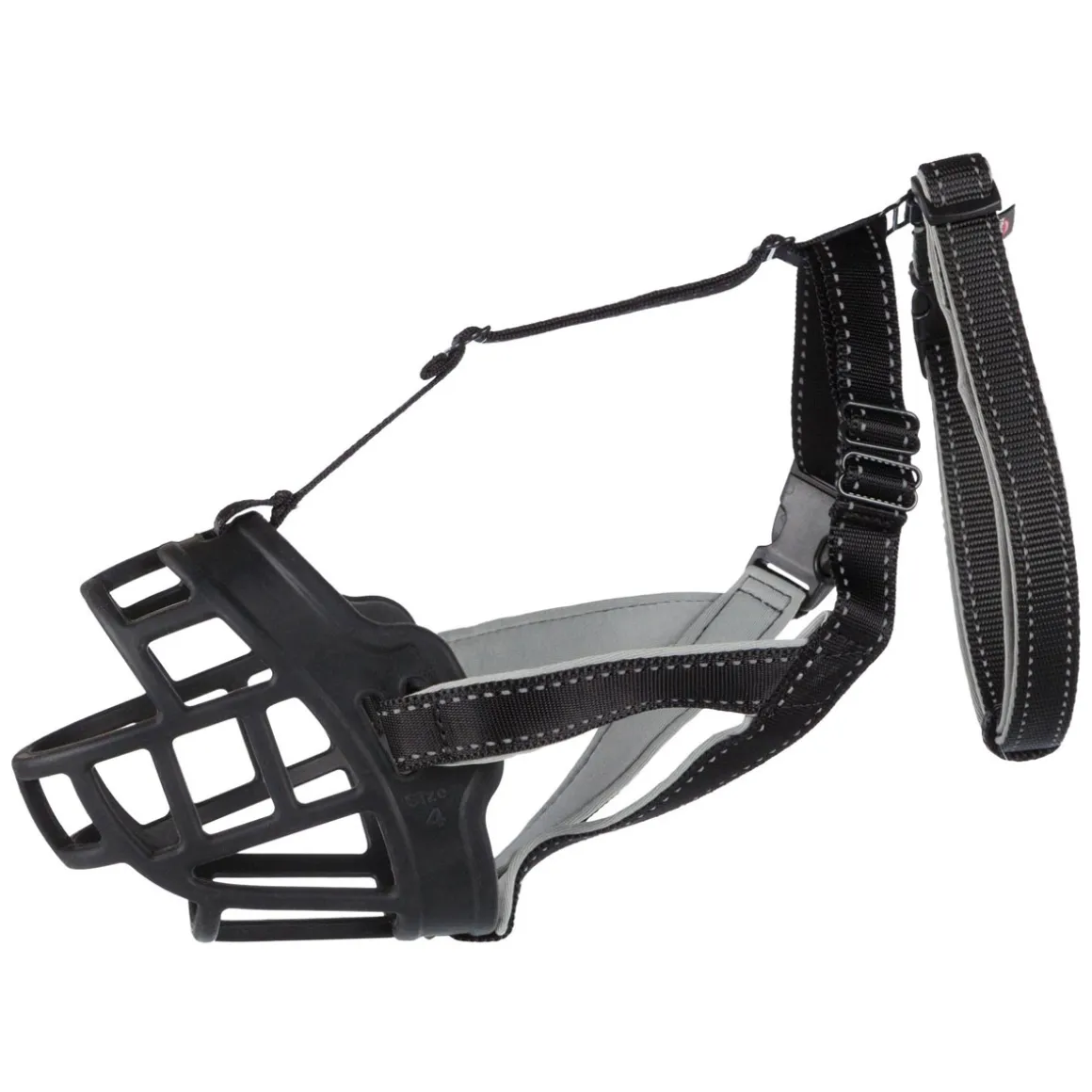 Trixie Maulkorb Muzzle Flex Silikon schwarz S