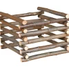 Trixie Natur Living Standheuraufe Naturholz 15 x 11 x 15 cm