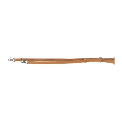 Trixie Rustic Fettleder V-Leine Heartbeat M-L braun