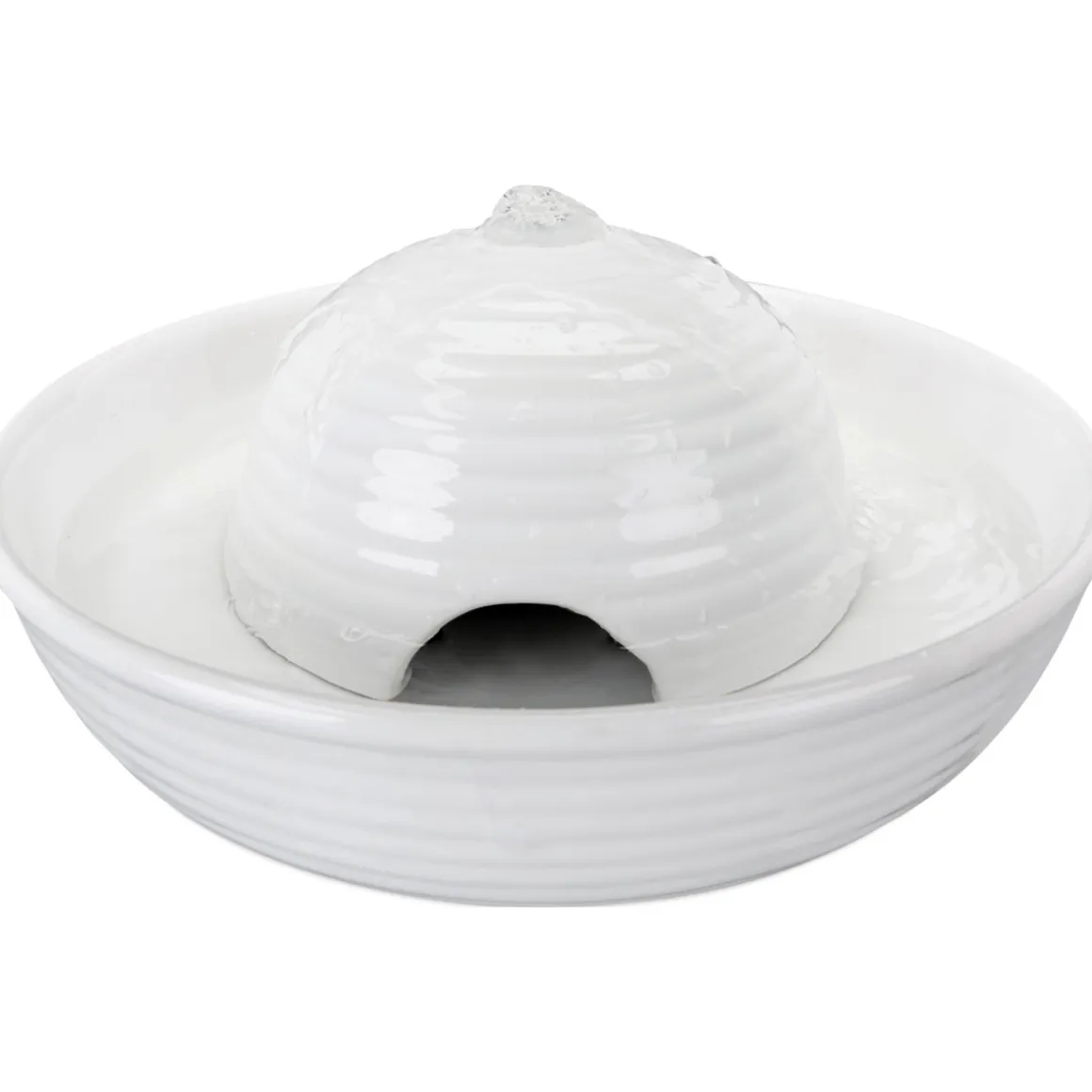 Trixie Trinkbrunnen Vital Flow Mini Keramik 800 ml weiß