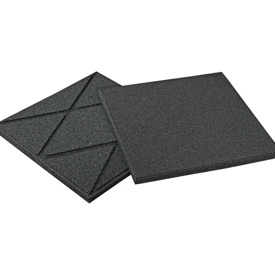 Unisoft Fallschutzplatte 500 x 500 x 30 mm schwarz