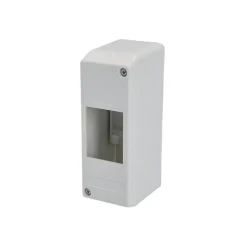 Unitec AP-Kleinverteiler 1x2 Module weiß IP 40