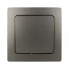 Unitec Aus-/Wechselschalter Monaco platin