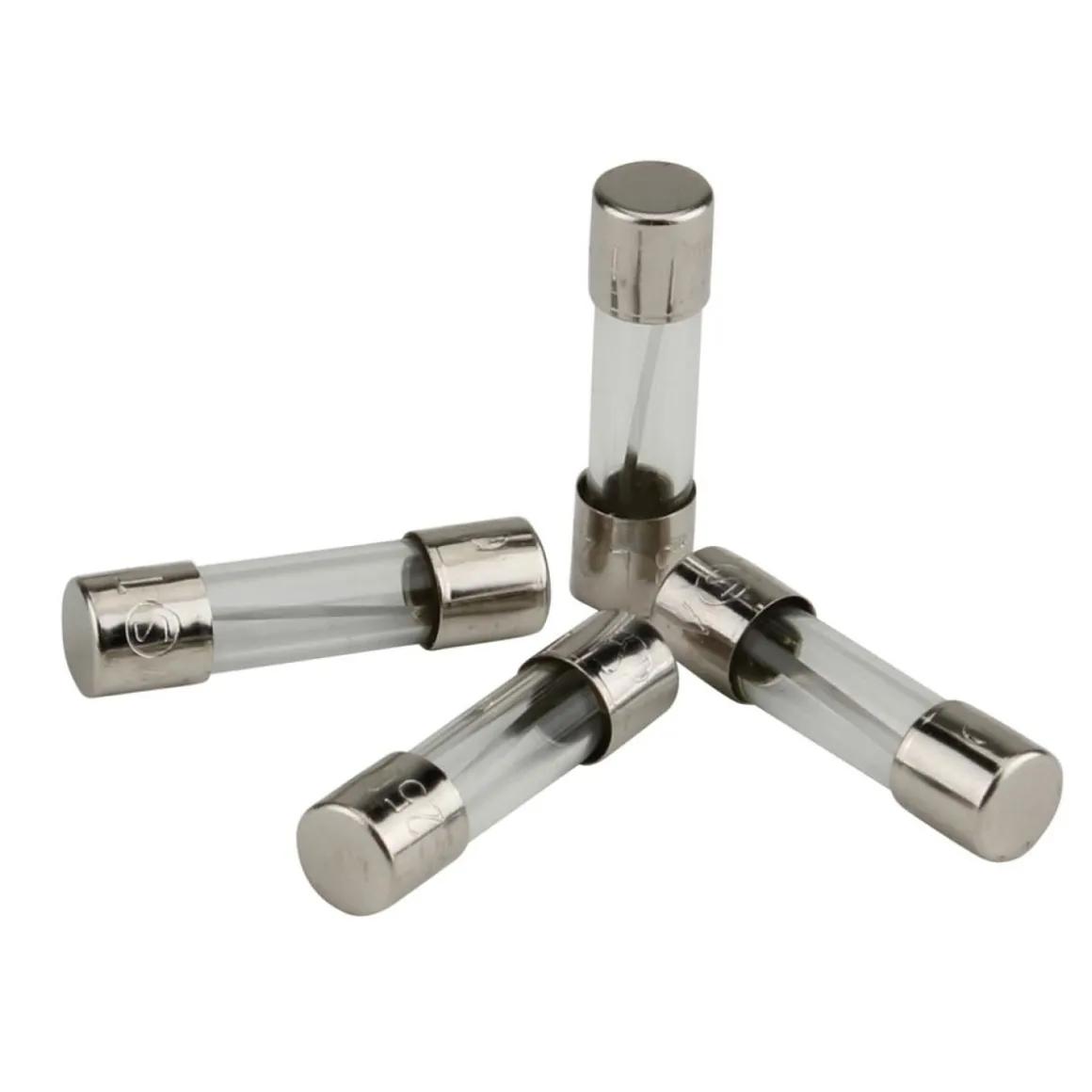 Unitec Feinsicherung 5 x 20 mm 6,3A träge 4 Stück