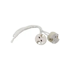 Unitec Halogen-Niedervolt-Fassung G4/G5.3/G6.35