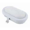 Unitec LED Ovalleuchte grau