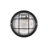 Unitec Rundleuchte 60W PVC-Korb schwarz