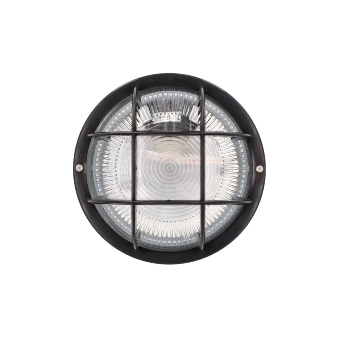 Unitec Rundleuchte 60W PVC-Korb schwarz