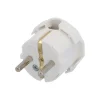 Unitec Stecker Weiss Seitl.einführung Lose