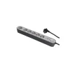 Unitec Tischsteckdose Greenline 6-fach+USB A/C