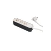 Unitec Tischsteckdose Greenline 3-fach Schalter