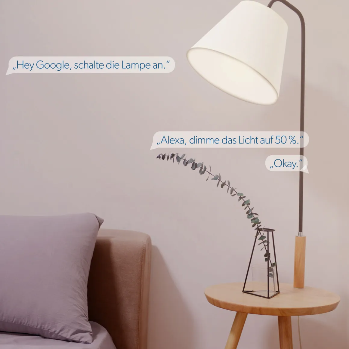 Unitec WIFI LED-Leuchtmittel Smart GU10 3,5W RGB CCT dimmbar