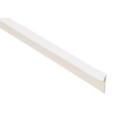 Universalwandabschlussprofil weiss 24 x 1 x 4200 mm